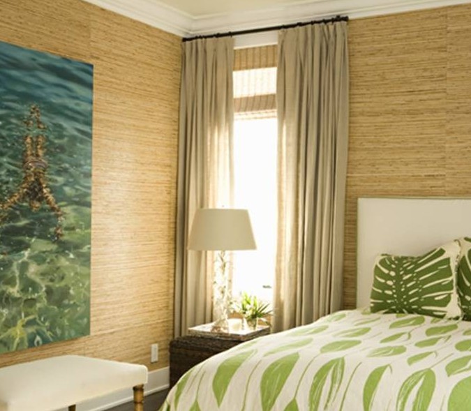 Обои из натуральных материалов